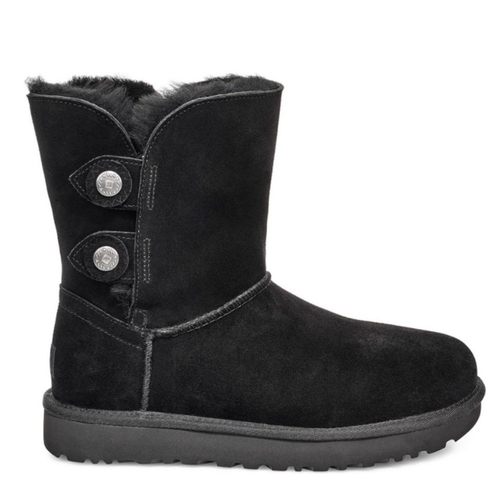 NWB UGG Marciela 2 genuine shearling black boots